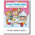 Practice Healthy Habits Coloring Book